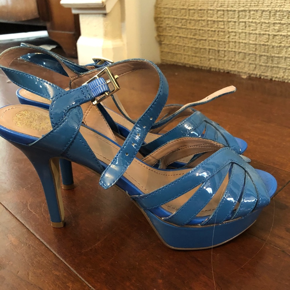 Patent Leather Platform Sandals - Picture 3 of 7